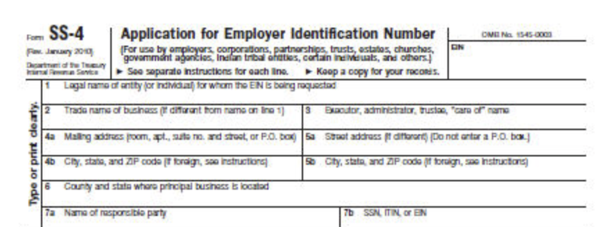 Apply For Your Ss4 Online Irs Ein Online 8678